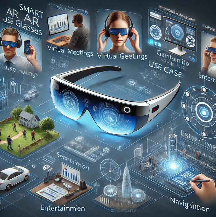 Smart AR Glasses in Everyday Life – Work, Gaming, Navigation