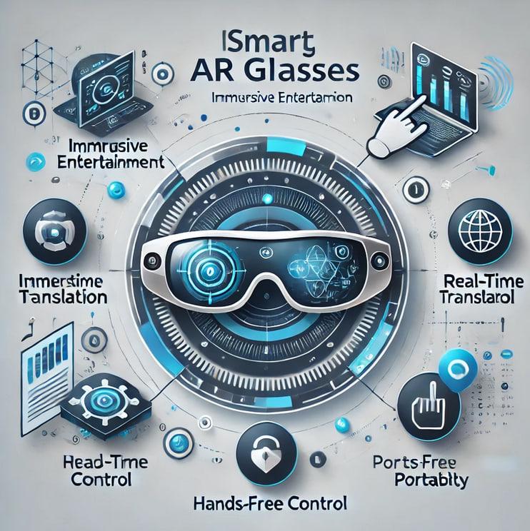 Comparison Between Smart AR Glasses and Other Wearable Devices