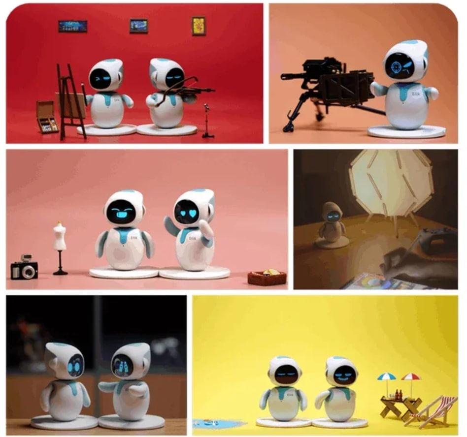 Eilik Smart Robots showcasing performance skills