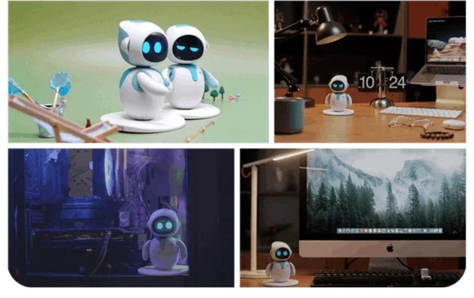 Eilik Smart Robots performing advanced actions