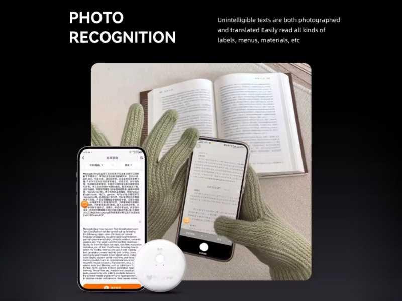 AI102 translating text from a photo using AI-powered recognition.
