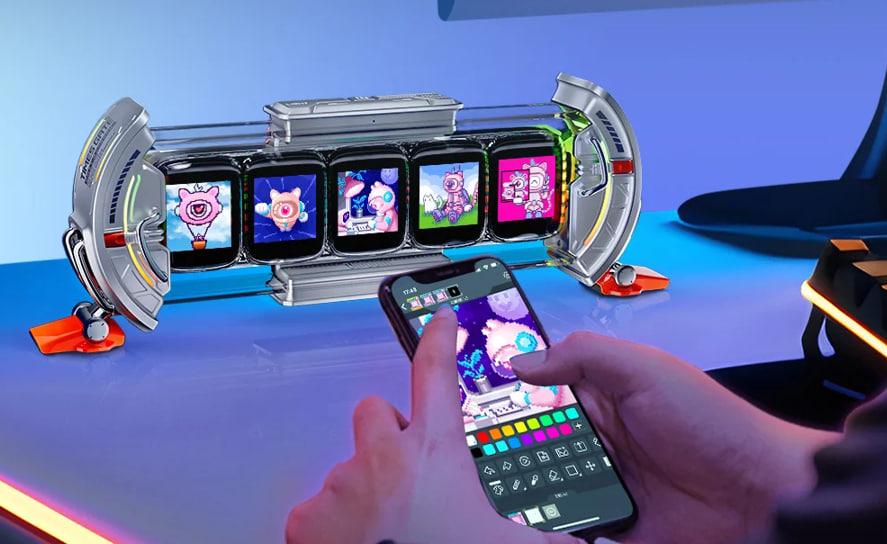 Pixel Art DIY Creation - Customizable Digital Display