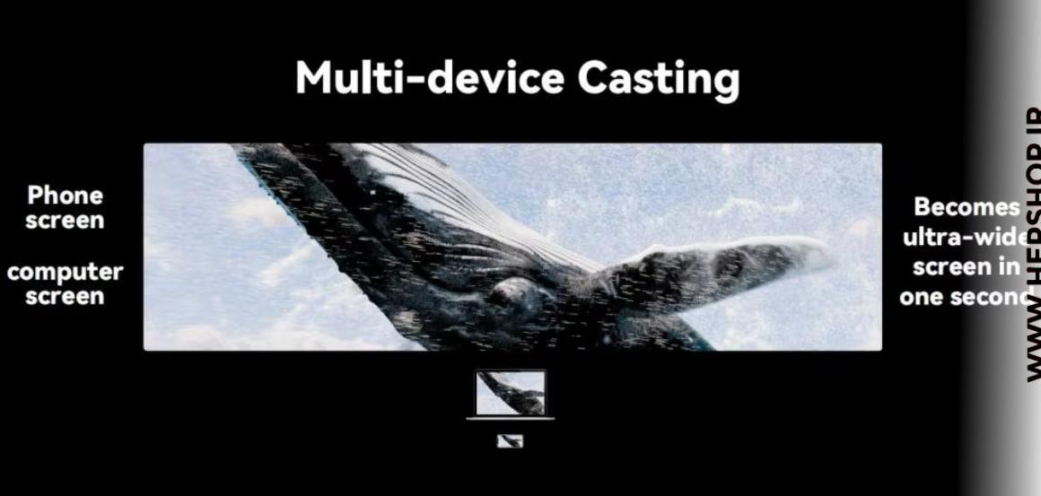 Rokid MAX 2 Smart Glasses connected to multiple devices