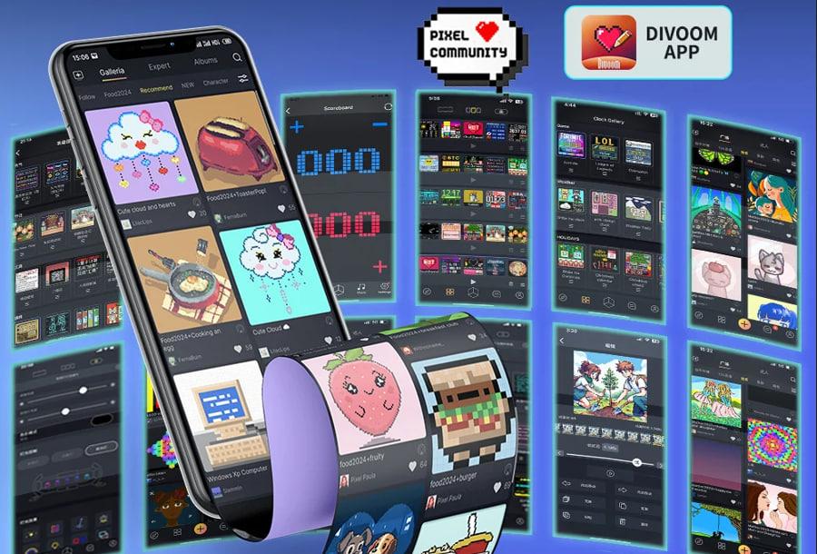 Smart APP Control DIY Screen - Custom Display & Notifications